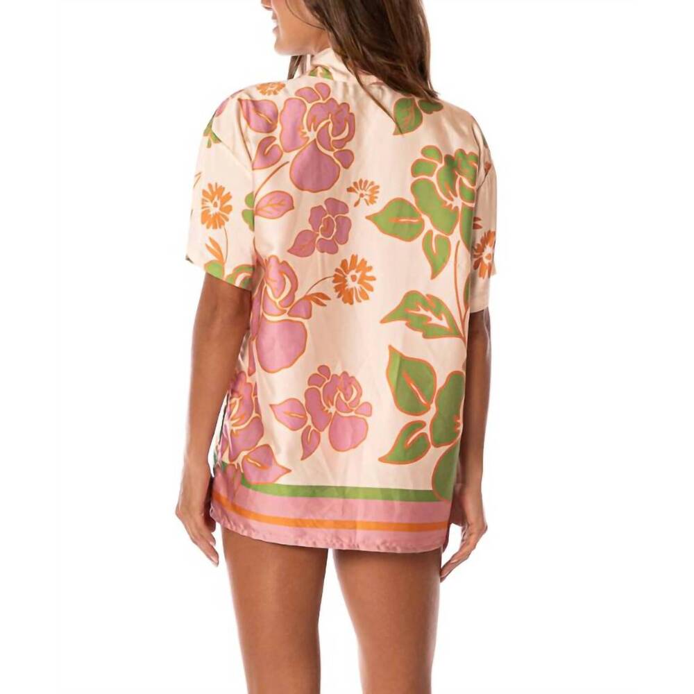 NEW MAAJI floating blooms noise shirt in pink - Picture 2 of 5